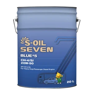 S-OIL 7 BLUE #5 CH-4/SJ 20W-50