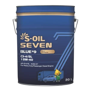 S-OIL 7 BLUE #9 CI-4/SL 15W-40