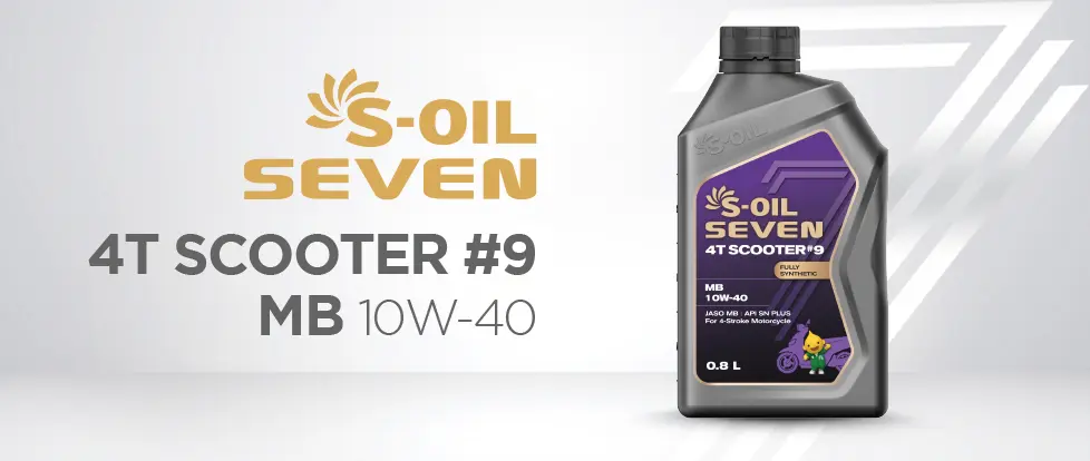 S-OIL SEVEN 4T SCOOTER #9 10W-40